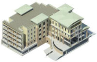 A BIM allowed for quick exterior design modifications to create cost savings.